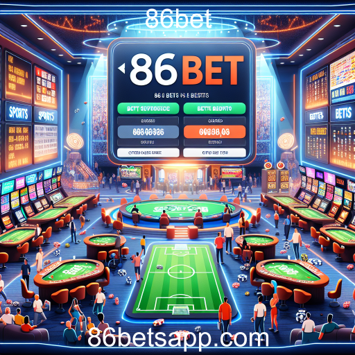 Apostas Esportivas: A Emoção do Jogo na 86bet
